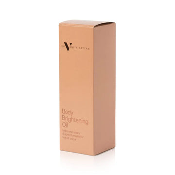 Body Brightening Oil box packaging by Skincare by Dr.V