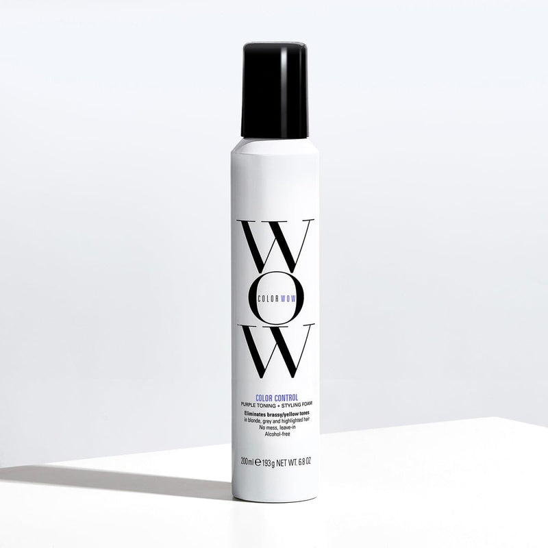 Color Wow Color Control Purple Toning and Styling Foam 200 ml product front