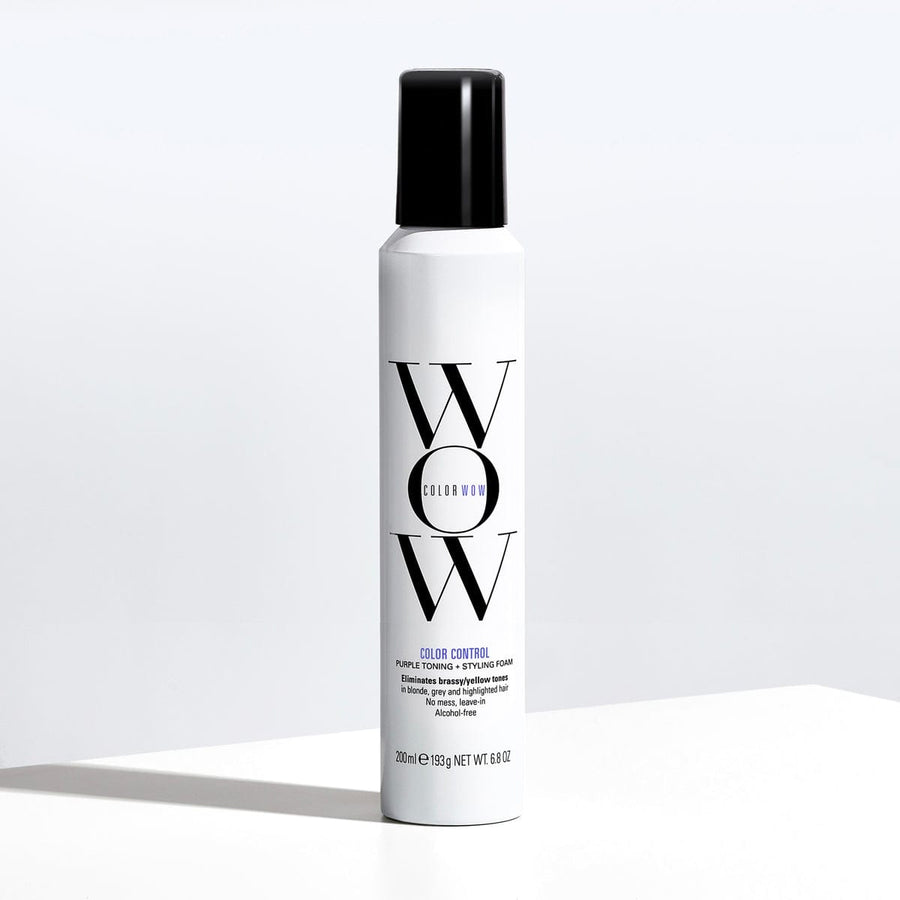 Color Wow Color Control Purple Toning and Styling Foam 200 ml product front