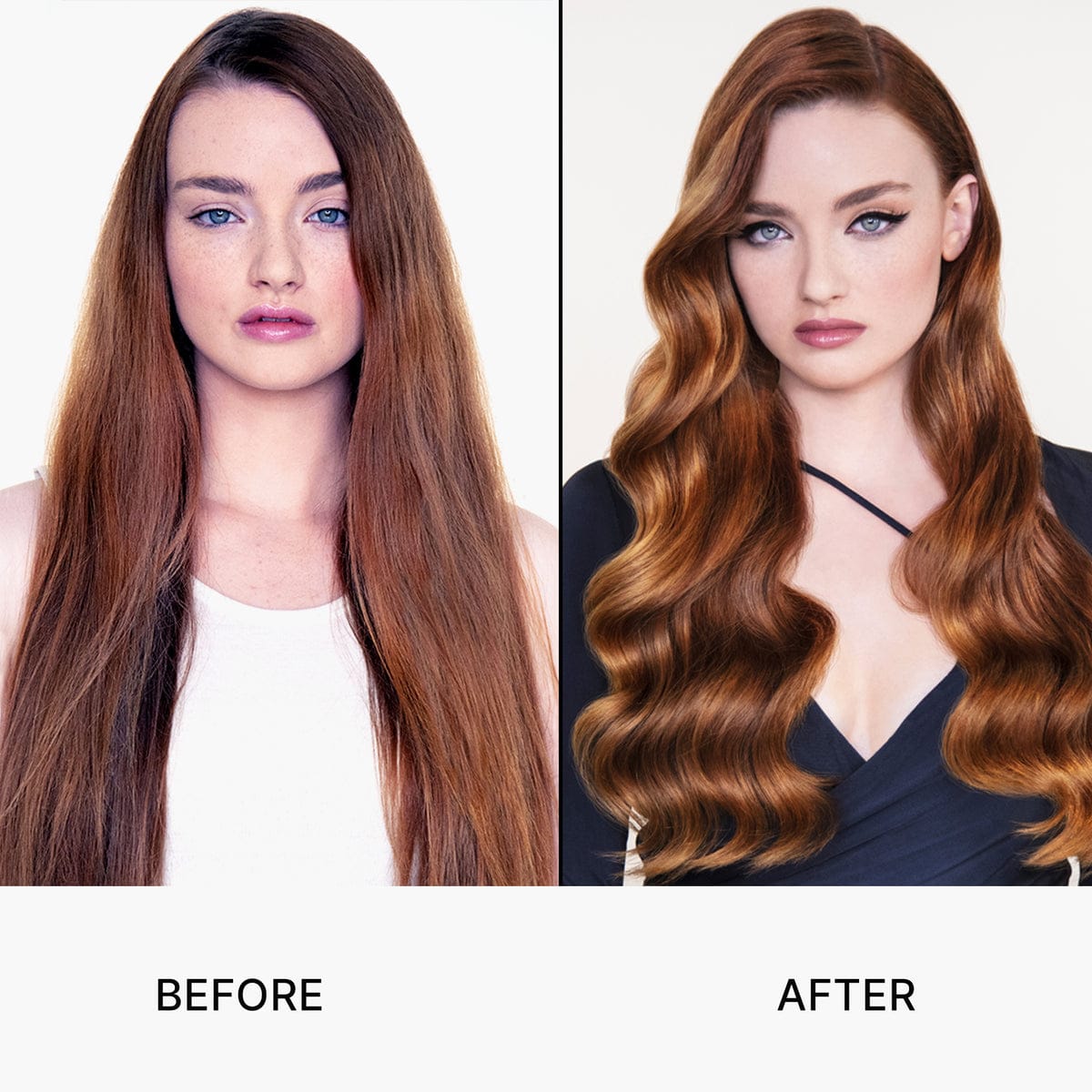 Color Wow Extra Mist-ical Shine Spray before and after hair results