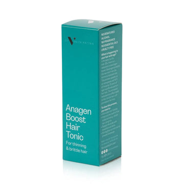 Anagen Boost Hair Tonic box packaging by Skincare by Dr.V