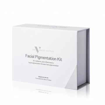 Facial Pigmentation Kit box packaging by Skincare by Dr.V