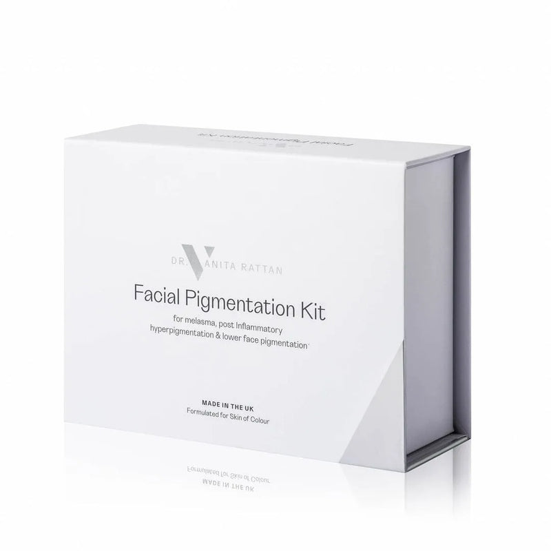 Facial Pigmentation Kit box packaging by Skincare by Dr.V