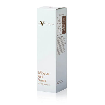 Micellar Gel Wash box packaging by Skincare by Dr.V