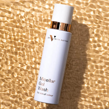 Micellar Gel Wash lifestyle image by Skincare by Dr.V