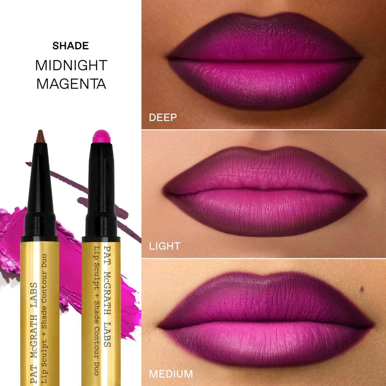 Pat McGrath Labs Dramatique Mega Lip Pencil – Midnight Magenta