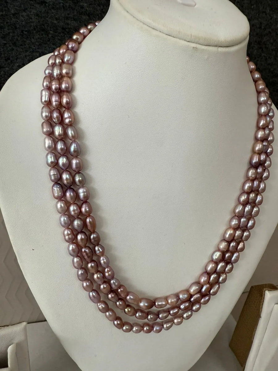 Aurelle Dark Pearl Statement Necklace main product image