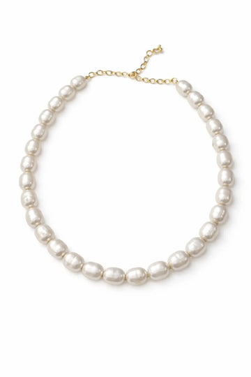 Aurelle Ivory Pearl Necklace main product image