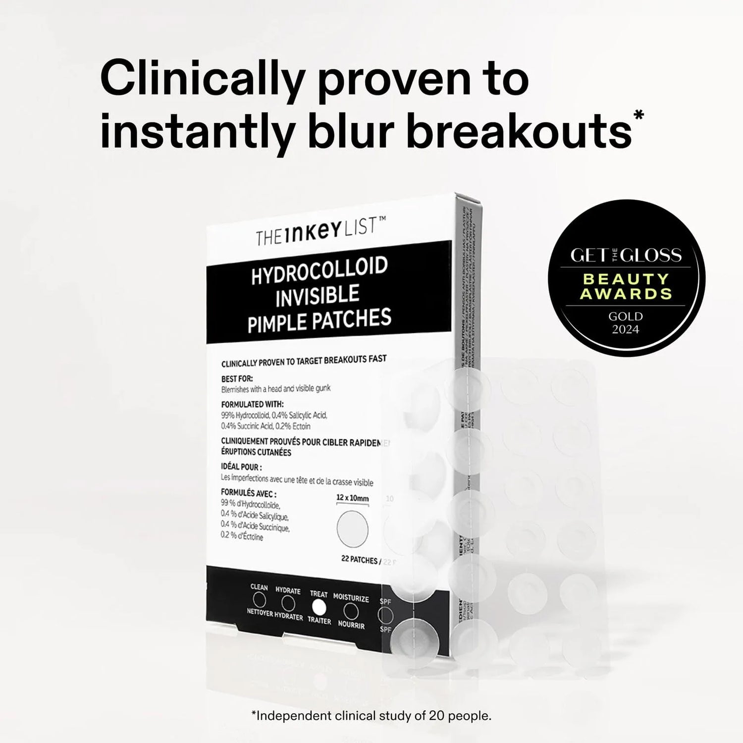 Hydrocolloid Pimple Patches product box