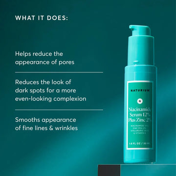 Naturium Niacinamide Serum 12% Plus Zinc 2% benefits image