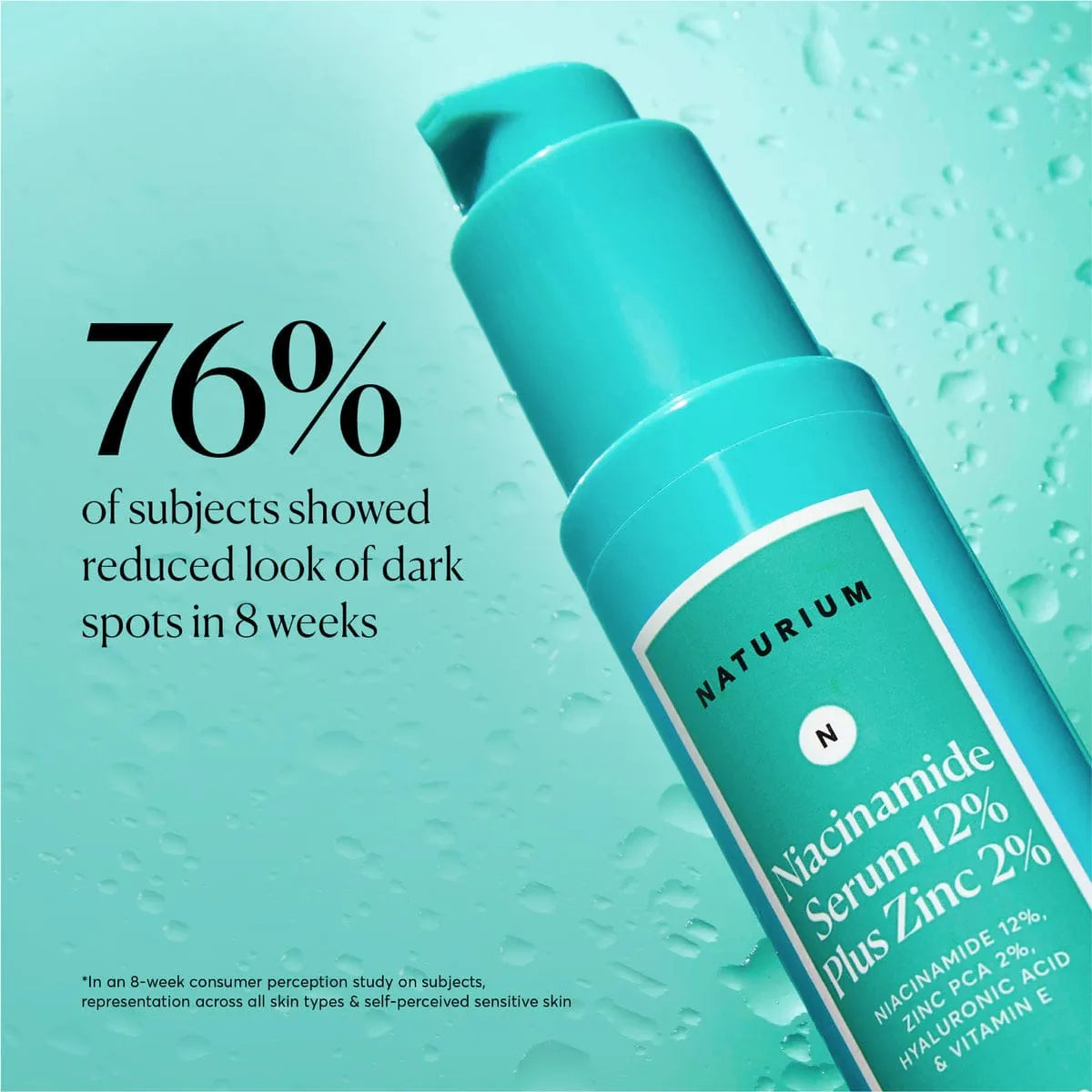Naturium Niacinamide Serum 12% Plus Zinc 2% formula image