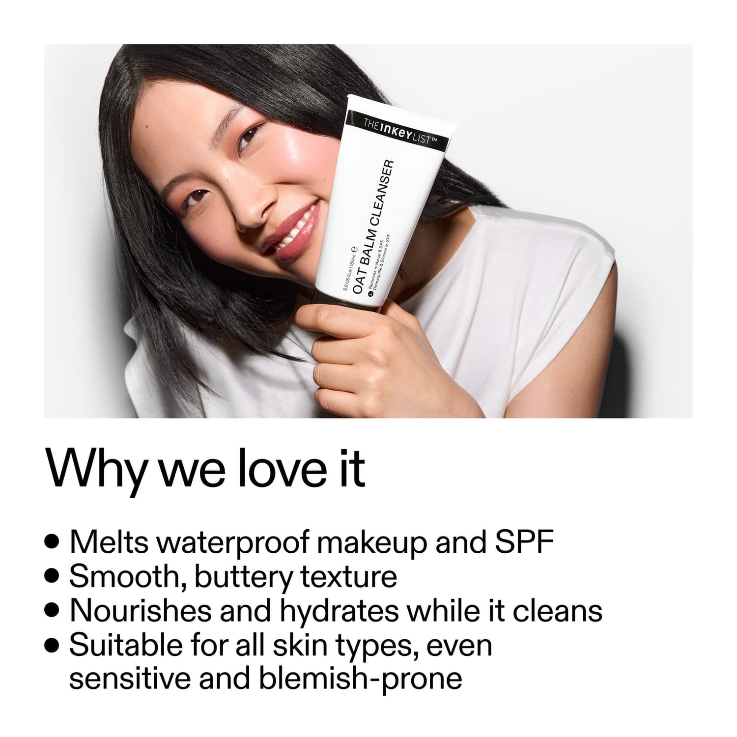 The INKEY List Oat Balm Cleanser